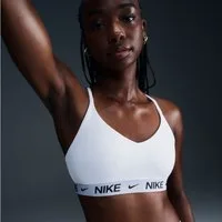 Nike Sport-BH W NK DF INDY LGT SPT BRA ohne Bügel, mit Markenlabel, atmungsaktiv, schnell trocknend