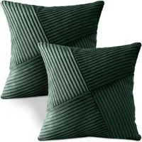 Amilian Kissenbezüge - 2er Set Kissenhüllen - Kissenbezug - Zierkissenbezüge, (2 Stück), 40x40 cm, Kissenhülle für Sofakissen, Dekokissen, Zierkissen, Kissen
