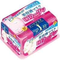 KOSE Gesichtsmaske Essence Gesichtsmaske mit Collagen – 30 Masken Japanimport J-Beauty, 30-tlg.