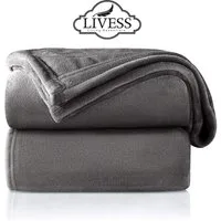 Wohndecke Kuscheldecke, Livess, Flauschig, Sofadecke