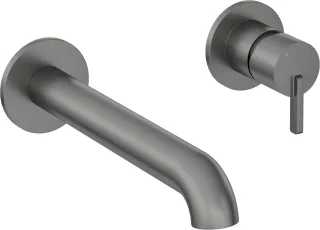 Neuesbad Serie 600 Unterputz Waschtischarmatur, inklusive Einbaukörper , Oberfläche: Titanium NB1BQS_D54L1