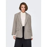 ONLY Longblazer ONLLINDA LS BOYFR MEL BLAZER TLR NOOS mit Reverskragen