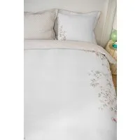 PiP Studio Bettwäsche PIP Studio Perkal Bettwäsche 135x200 Campo des Flores Off-White Blüten, Perkal, 2 teilig