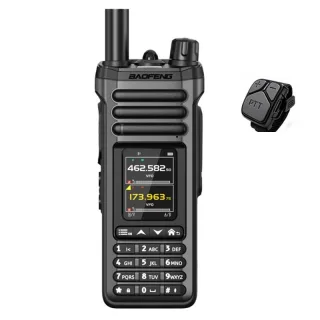 BAOFENG SW-9 10W Full-Band Walkie Talkie 1000 Channels 10 Zones 144-148 MHz VHF 420-450 MHz UHF FM AM NOAA Bluetooth Por