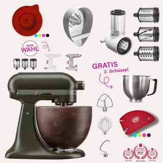 DESIGN EDITION: KitchenAid Artisan 4,7 Liter Spar-Set mit...