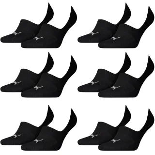 12 Paar Puma Socken Footie Sportsocken Invisible Gr. 35 - 46 Unisex