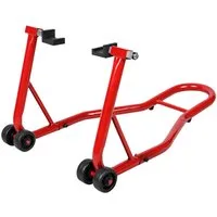COSTWAY Motorrad-Hauptständer, 23cm-32cm breitenverstellbar, für Hinterrad