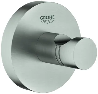 GROHE Bademantelhaken Essentials 40364 Metall supersteel, 40364DC1 40364DC1