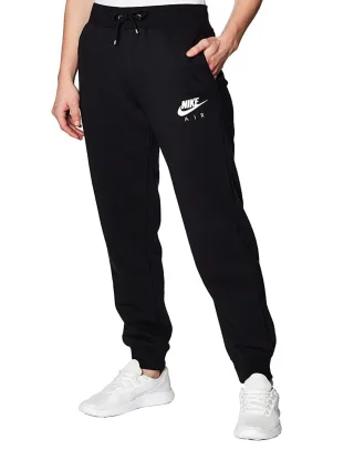 Nike Air Herren Slim Fit Fleece-Jogger NSW Schwarz
