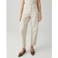 OPUS PANTS Relax-fit-Jeans Melly relax aus Candiani Denim mit Crinkle Effekt Mit 5 Pocket Design für entspannte Denim Looks