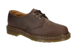 Dr. Martens 11838201 DrM 1461 Dark Brown Unisex Schn?rhalbschuhe aus Fettleder