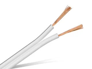 PURELINK Lautsprecherkabel, 2x2,5 mm², 25 m, weiß, CCA