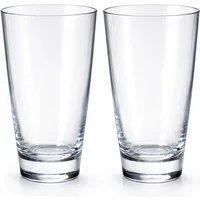 Mach1 Gläser-Set Acrylgläser 2er Set robuste Trinkgläser 470ml für Garten, Camping