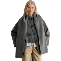 Marc O'Polo Outdoorjacke aus Doubleface-Wolle-Mix