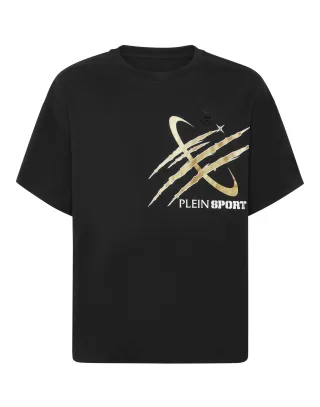 T-Shirt Rundhalsausschnitt Ss Scratch