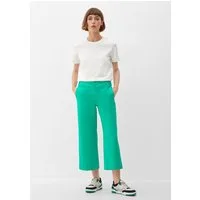 s.Oliver Culotte Hose Regular: Culotte mit High Rise-Bund