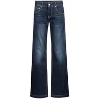 Herrlicher Schlagjeans 5893-RD100, Edna flared Jeans markante Taschen, Abnäher hinten