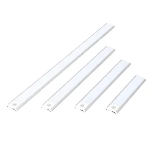 Motion Sensor Light Rechargeable Night Light Super Thin Tri-Color 10/20/30/40cm Magnetic Adhesive Installation for Cabin