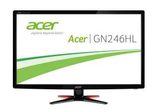 Acer GN246HLBbid [24" VGA DVI HDMI 1ms Reaktionszeit] schwarz