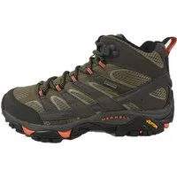 Merrell Moab 2 Mid Damen Outdoor Goretex Wanderschuh Wanderstiefel