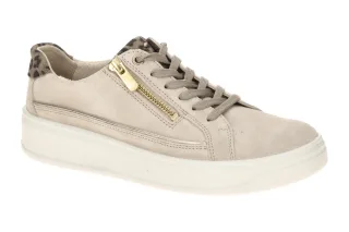 Legero 2-000434-4100 Beige Damenschuhe REJOISE Velour Leo Metallic