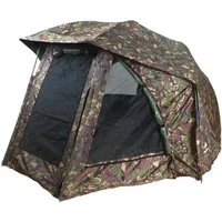 CampFeuer Angelzelt Karpfenzelt "Blizzard", 2,42 x 2,42 x 1,32 m, 2 Mann Zelt, Anglerzelt, Personen: 2