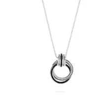 JETTE Silberkette JETTE Damen-Kette 925er Silber 50 Zirkonia, CIAO BELLA