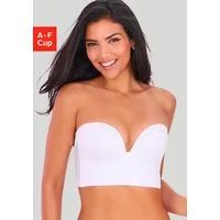 LASCANA Corsage mit Push-up-Kissen & Stützfunktion, große Größen, Sommer