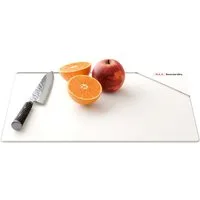 ALLboards Schneidebrett Glas Herdabdeckplatte Schneidebrett 30x40 cm Arbeitsplatte Herdschutz, Glas