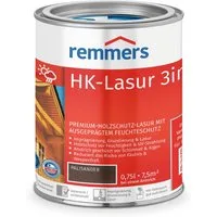 Remmers Holzschutzlasur HK-Lasur 3in1 0,75 Liter, 3facher Holzschutz mit Imprägnierung + Grundierung + Lasur