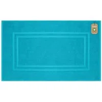 Lavea Badematte Bali Badvorleger Duschvorleger 50x80cm, Badteppich, Höhe 20 mm, Walkfrottee, mit Bordüre, plegeleicht, beidseitig nutzbar, strapazierfähig, Bio-Baumwolle, rechteckig, 1-tlg., Handtuch 850 g/m² Frottierqualität, saugstark, GOTS-zertifi