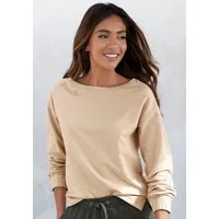 Bench. Loungewear Sweatshirt mit gerafften Ärmelbündchen, Loungeanzug