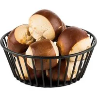 APS Brotkorb URBAN, Metall, (1-tlg), stapelbar & spülmaschinengeeignet, Ø 17 cm