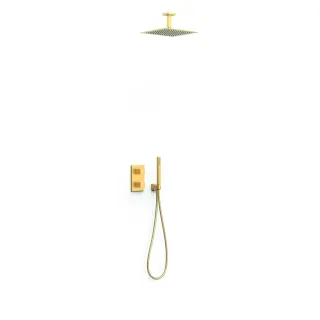 Tres 2 Wege Thermostatarmatur Set Therm box für die Dusche , 00635003OM 00635003OM