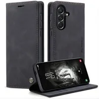 SmartUP Smartphone-Hülle für Samsung Galaxy A27 5G Klapphülle Fliphülle Tasche Case Cover Full 6,7 Zoll, Integrierte Standfunktion, zwei Kartenfächer