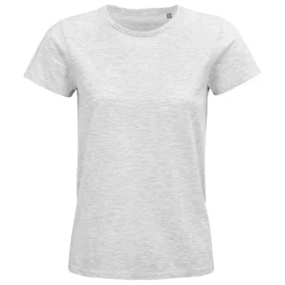 SOLS - "Pioneer" T-Shirt Baumwolle aus biologischem Anbau für Damen (Asche)