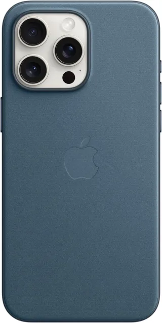 Apple Feingewebe Case mit MagSafe [für iPhone 15 Pro Max] pazifikblau