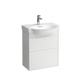 LAUFEN Waschtischunterschrank THE NEW CLASSIC f.WT H813853 575x315 weiss glänzend, H4060320856311 H4060320856311