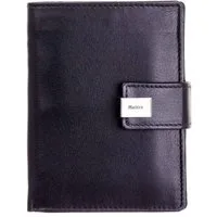 Maître Geldbörse Geldbörse Portemonnaie Münzbörse Riegelbörse Ilena Damen 9,5 cm x (1 Stück, 1-tlg., B/H/T)ca. 12,5/2,5/9,5 cm), grosszügige Fächer