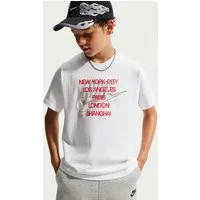 Nike Sportswear T-Shirt Nike Sportswear Big Kids' T-Shirt für Kinder und Jugendliche, mit Rundhalsausschnitt, aus Baumwolle