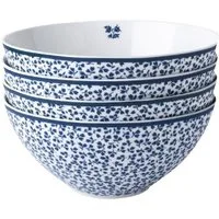 LAURA ASHLEY Geschirr-Set Schalen-Set Floris (4-teilig)