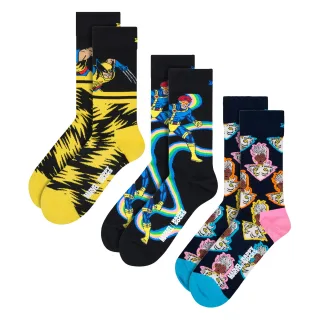 3er Pack X-Men Socken Bundle Neuheitssocken | Geschenkidee