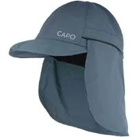 CAPO Baseball Cap Softcap, Nackenschutz Reißverschluss, 6-teilig, Reflexbügler, UV 50 (1-St)