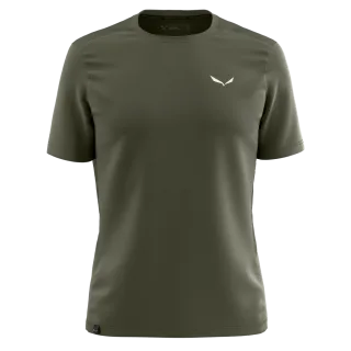 SALEWA - Puez Hybrid Dry'Ton T-Shirt Herren - Grün (Gr.54)