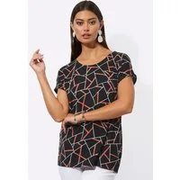 creation L T-Shirt Druck-Shirt Kurzarm