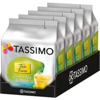 TASSIMO Tee Kapseln Tea Time Grüner Tee Minze T Discs 5x16 Teekapseln, (Packung, 5er Pack)