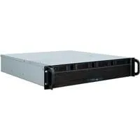 IPC 2U-2404L SATA, Server-Gehäuse schwarz, 2 Höheneinheiten