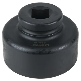 KS Tools 1" Achsmuttern-Schlüssel, 8-kant, kurz, 95 mm - 460.3440