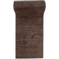 Mazovia Läufer Läufer Flurläufer Einfarbig für Vorzimmer, Küche - Braun, 60 x 100 cm, Kurzflor, Meterware, Höhe 10 mm