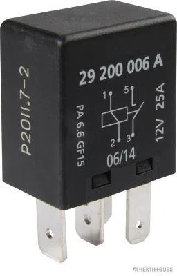 HERTH&BUSS Relais, Arbeitsstrom, 12 V, 25 A - 75613190